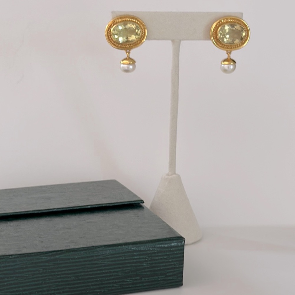 F. Gerald New Julie Earrings Gold